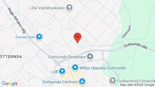 Gewerbeflächen zur Miete i Uppsala – Foto von Google Street View