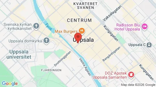 Lokaler til leje i Uppsala - Foto fra Google Street View