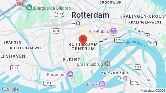 Butikklokaler til leie i Rotterdam Centrum – Bilde fra Google Street View