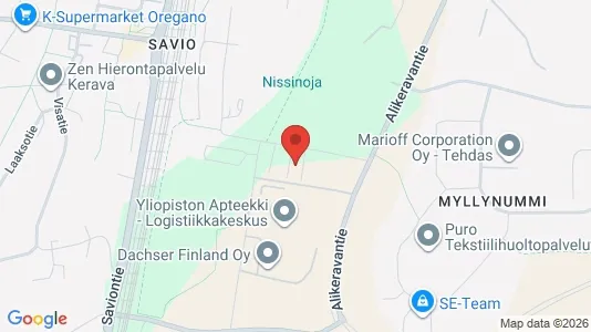 Lager til leie i Kerava – Bilde fra Google Street View