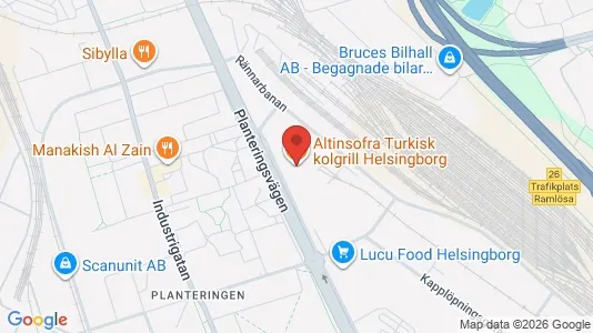 Kontorlokaler til leje i Helsingborg - Foto fra Google Street View
