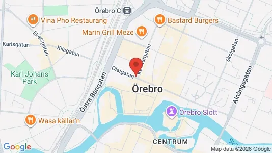 Kontorlokaler til leje i Örebro - Foto fra Google Street View