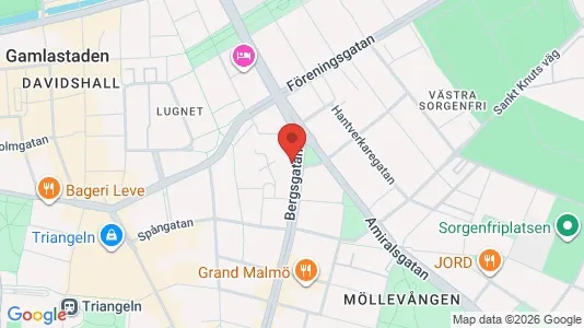 Lokaler til leie i Malmö City – Bilde fra Google Street View