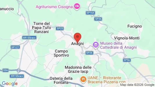 Gewerbeflächen zur Miete i Anagni – Foto von Google Street View