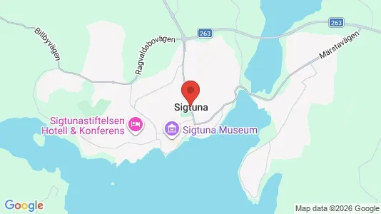 Ladenlokale zur Miete i Sigtuna – Foto von Google Street View