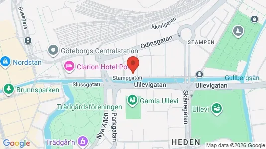 Kontorslokaler för uthyrning i Göteborg Centrum – Foto från Google Street View