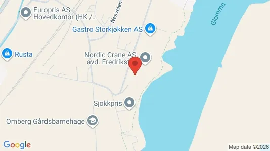 Espacios de oficina En alquiler i Fredrikstad - Foto de Google Street View