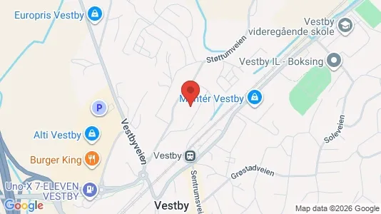 Kontorer til leie i Vestby – Bilde fra Google Street View