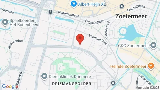 Kontorslokaler för uthyrning i Zoetermeer - kort over placeringen