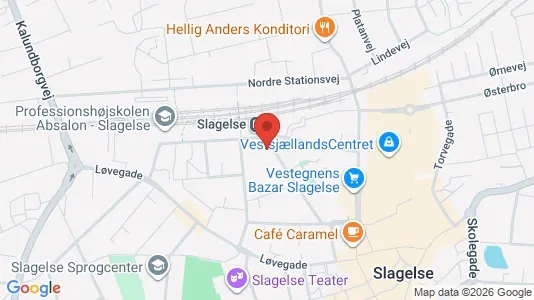 Liikekiinteistöt Myynnissä i Slagelse - Kuva Google Street Viewstä