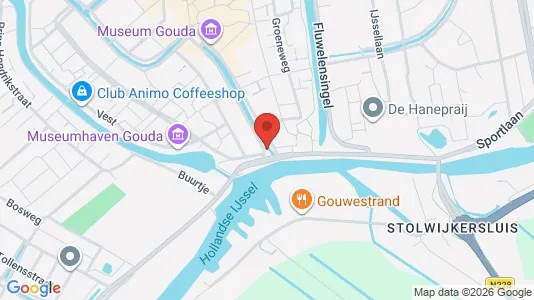 Toimistotilat Vuokrattavana i Gouda - Kuva Google Street Viewstä