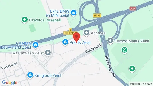 Gewerbeflächen zur Miete i Zeist – Foto von Google Street View