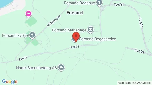 Liikekiinteistöt Myynnissä i Forsand - Kuva Google Street Viewstä