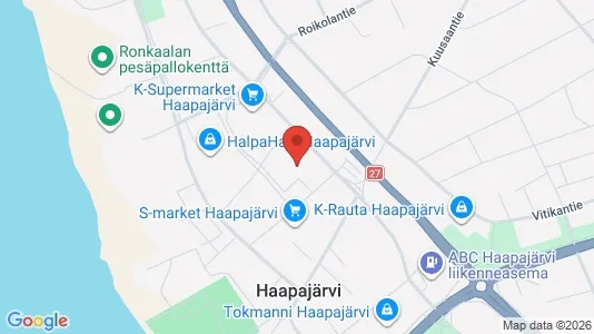 Büros zur Miete i Haapajärvi – Foto von Google Street View