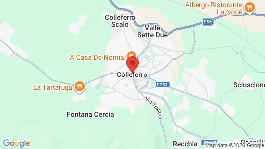 Varastot Vuokrattavana i Colleferro - Kuva Google Street Viewstä