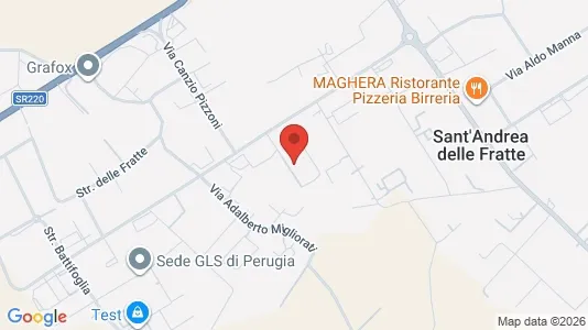 Lokaler til leie i Perugia – Bilde fra Google Street View