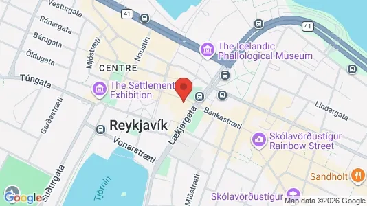 Lagerlokaler til leje i Reykjavik Miðborg - Foto fra Google Street View