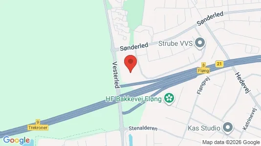 Büros zur Miete i Hedehusene – Foto von Google Street View