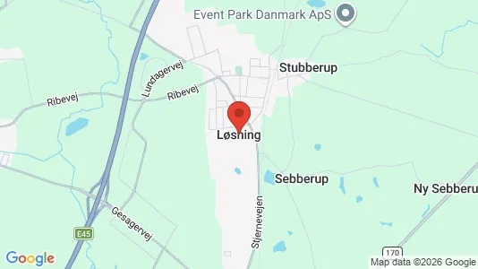 Verkstedhaller til leie i Løsning – Bilde fra Google Street View