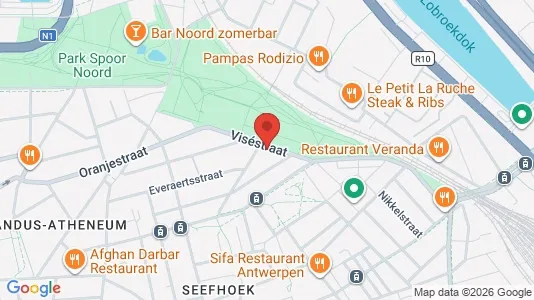 Kontorer til leie i Stad Antwerp – Bilde fra Google Street View