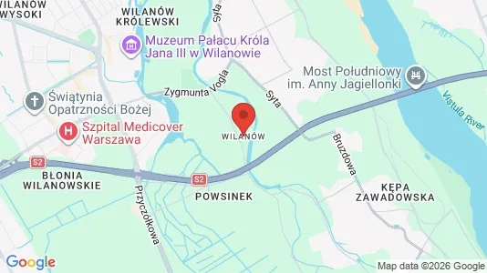 Büros zur Miete i Warschau Wilanów – Foto von Google Street View