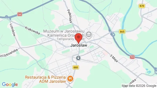 Gewerbeflächen zur Miete i Jarosławski - kort over placeringen