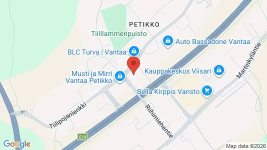 Gewerbeflächen zur Miete i Vantaa – Foto von Google Street View