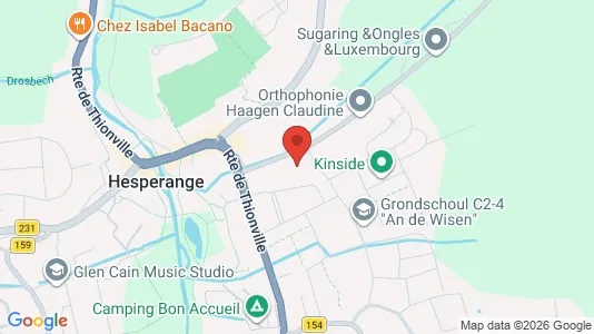 Lagerlokaler til leje i Hesperange - Foto fra Google Street View