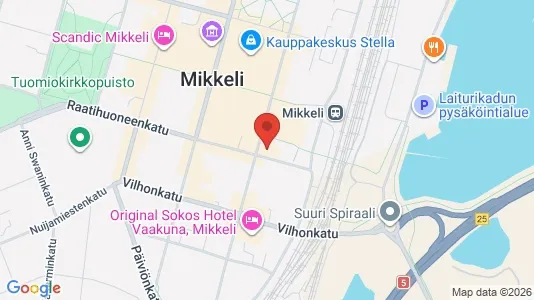 Kontorlokaler til leje i Mikkeli - Foto fra Google Street View