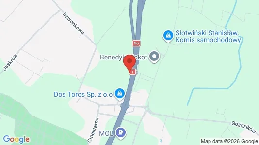 Lager zur Miete i Tychy – Foto von Google Street View