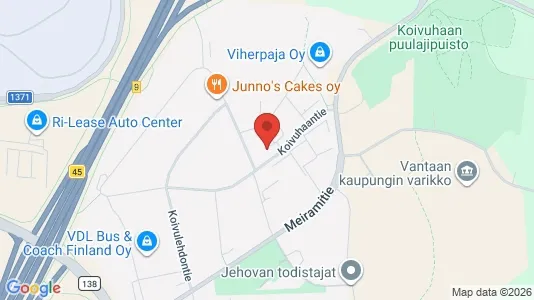 Büros zur Miete i Vantaa – Foto von Google Street View