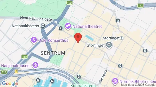 Kontorlokaler til leje i Oslo Sentrum - Foto fra Google Street View
