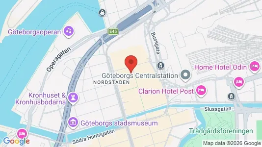 Kontorlokaler til leje i Gøteborg Centrum - Foto fra Google Street View