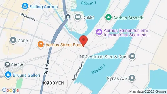 Kontorer til leie i Aarhus C – Bilde fra Google Street View