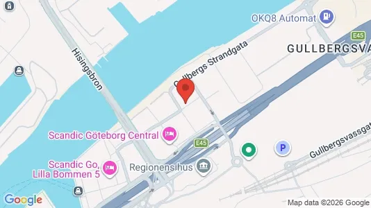 Kontorslokaler för uthyrning i Göteborg Centrum – Foto från Google Street View
