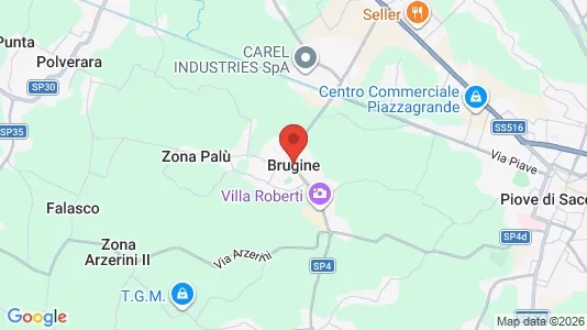 Commercial properties for sale i Brugine - Photo from Google Street View