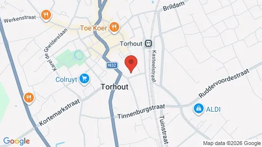 Kontorlokaler til leje i Torhout - Foto fra Google Street View