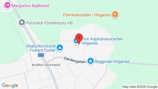 Bedrijfsruimtes te huur i Höganäs - Foto uit Google Street View