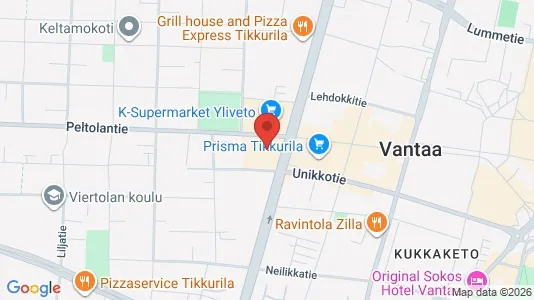 Gewerbeflächen zur Miete i Vantaa – Foto von Google Street View