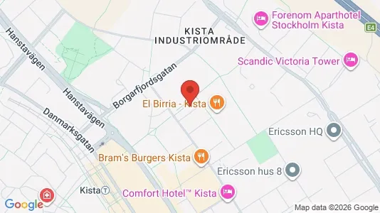 Kontorslokaler för uthyrning i Västerort - kort over placeringen