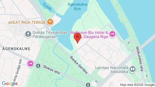 Kommerzieller Grund zur Miete i Riga Ķīpsala – Foto von Google Street View