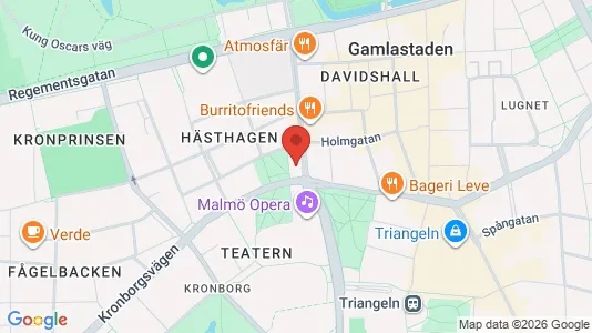 Kontorlokaler til leje i Malmø Centrum - Foto fra Google Street View