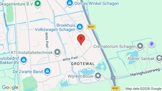 Büros zur Miete i Schagen – Foto von Google Street View
