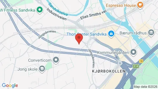 Büros zur Miete i Bærum – Foto von Google Street View