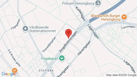 Kontorer til leie i Helsingborg – Bilde fra Google Street View