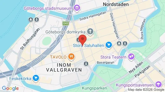 Kontorlokaler til leje i Gøteborg Centrum - Foto fra Google Street View