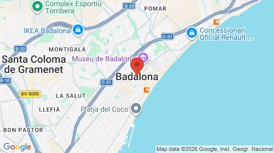 Lokaler til leje i Badalona - Foto fra Google Street View