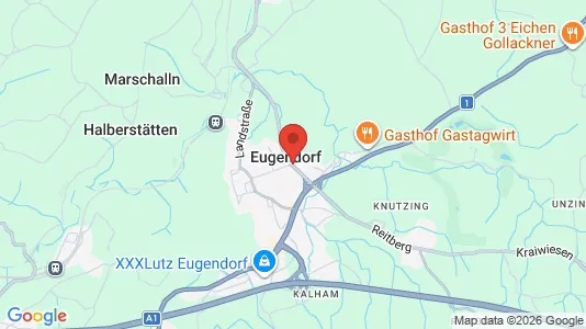 Büros zur Miete i Eugendorf – Foto von Google Street View