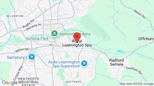 Büros zur Miete i Leamington spa - Warwickshire – Foto von Google Street View