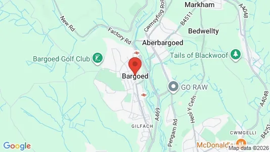 Lokaler til leie i Bargoed - Mid Glamorgan – Bilde fra Google Street View